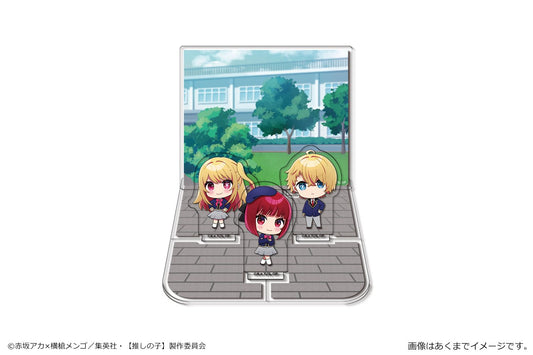 推しの子_アクリルジオラマスタンド 03 アクア&ルビー&有馬かな