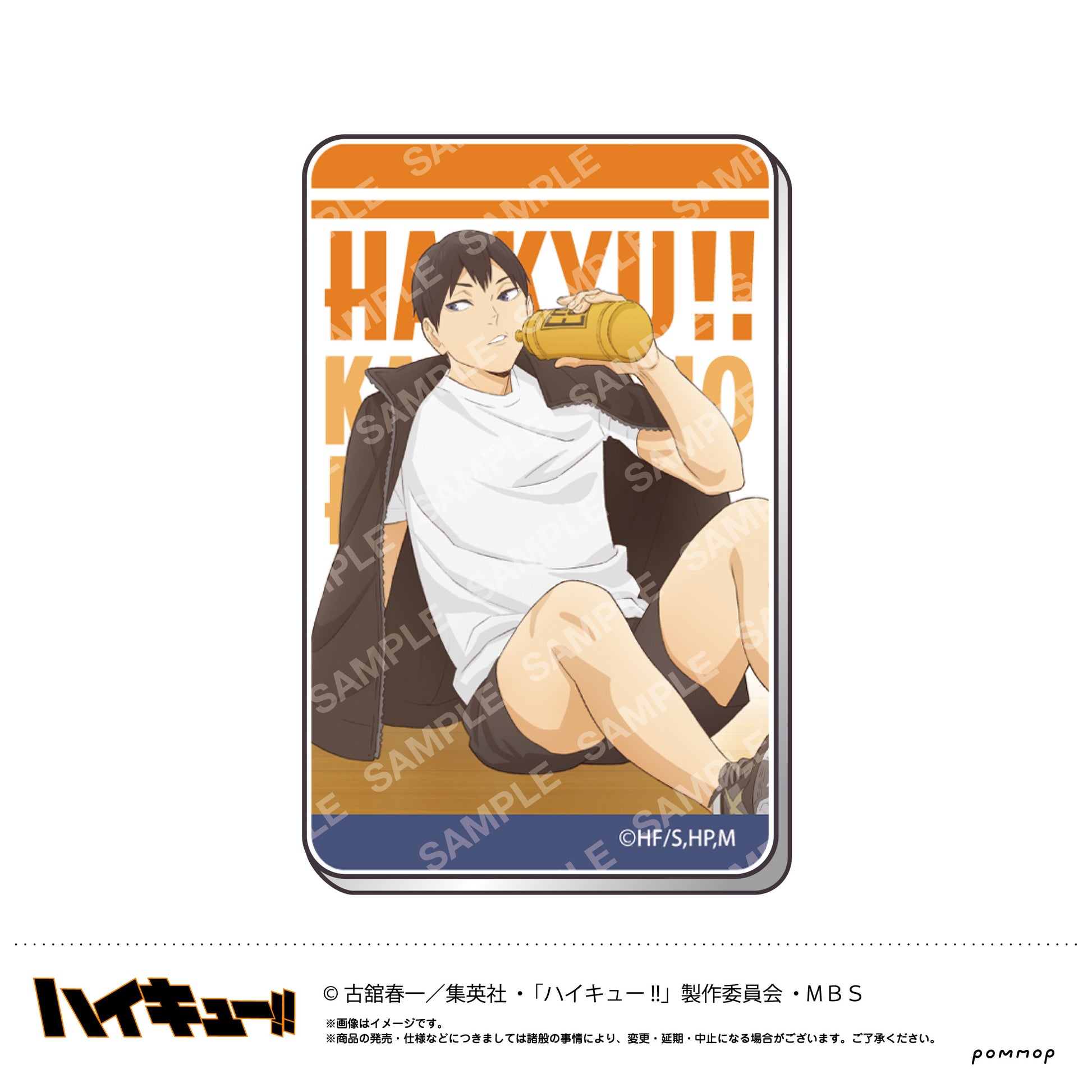 ハイキュー!!_アクリルステッカー（B 影山飛雄）