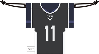 ブルーロック_ユニフォーム風巾着／凪誠士郎