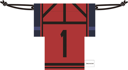 ブルーロック_ユニフォーム風巾着／糸師凛