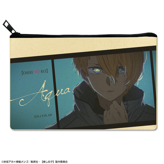 推しの子_フラットポーチ デザイン03(アクア)