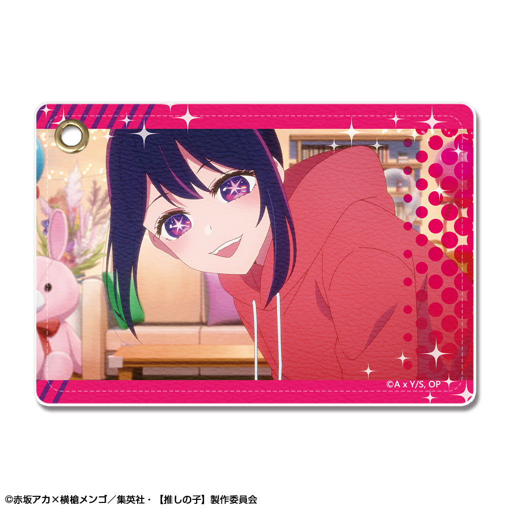 推しの子_レザーパスケース デザイン08(アイ/C)