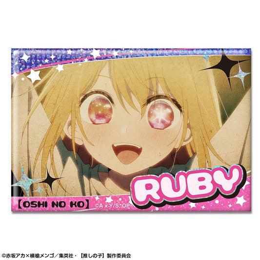 推しの子_ホログラム缶バッジ デザイン09(ルビー/B)