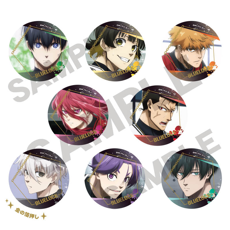 ブルーロック_トレーディング箔押し缶バッジ　【BOX】
