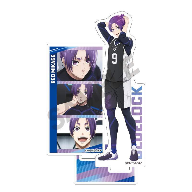 ブルーロック_アクリルスタンド　御影玲王　ストライプ