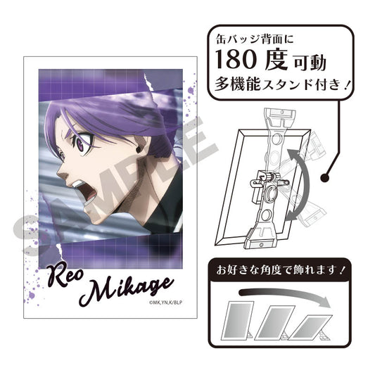 ブルーロック_フォトジェニ缶バッジ　御影玲王　グリッド