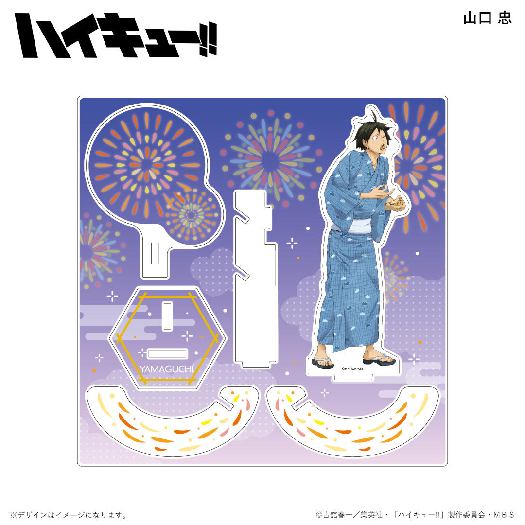 ハイキュー!!_エフェクトアクリルフィギュア 浴衣ver. 山口