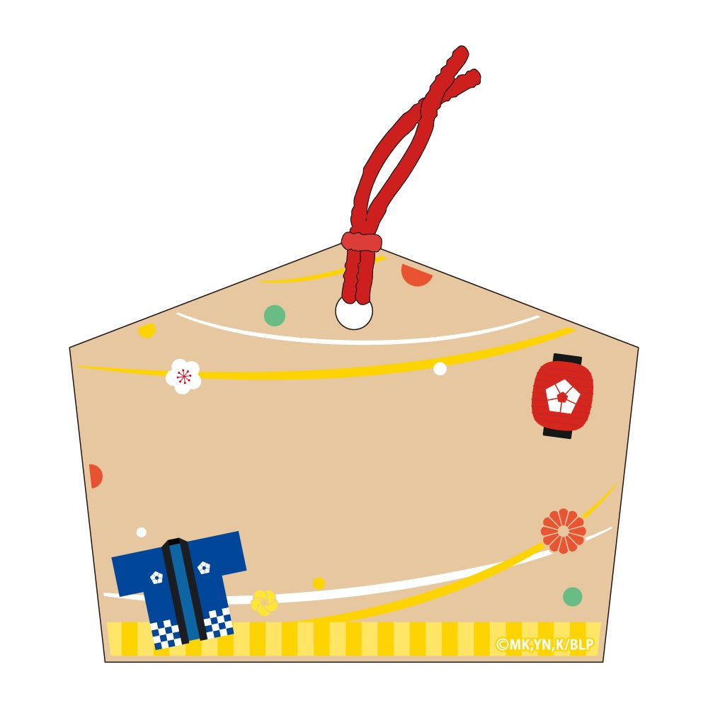 ブルーロック×神田明神_絵馬風ストラップ/蜂楽廻