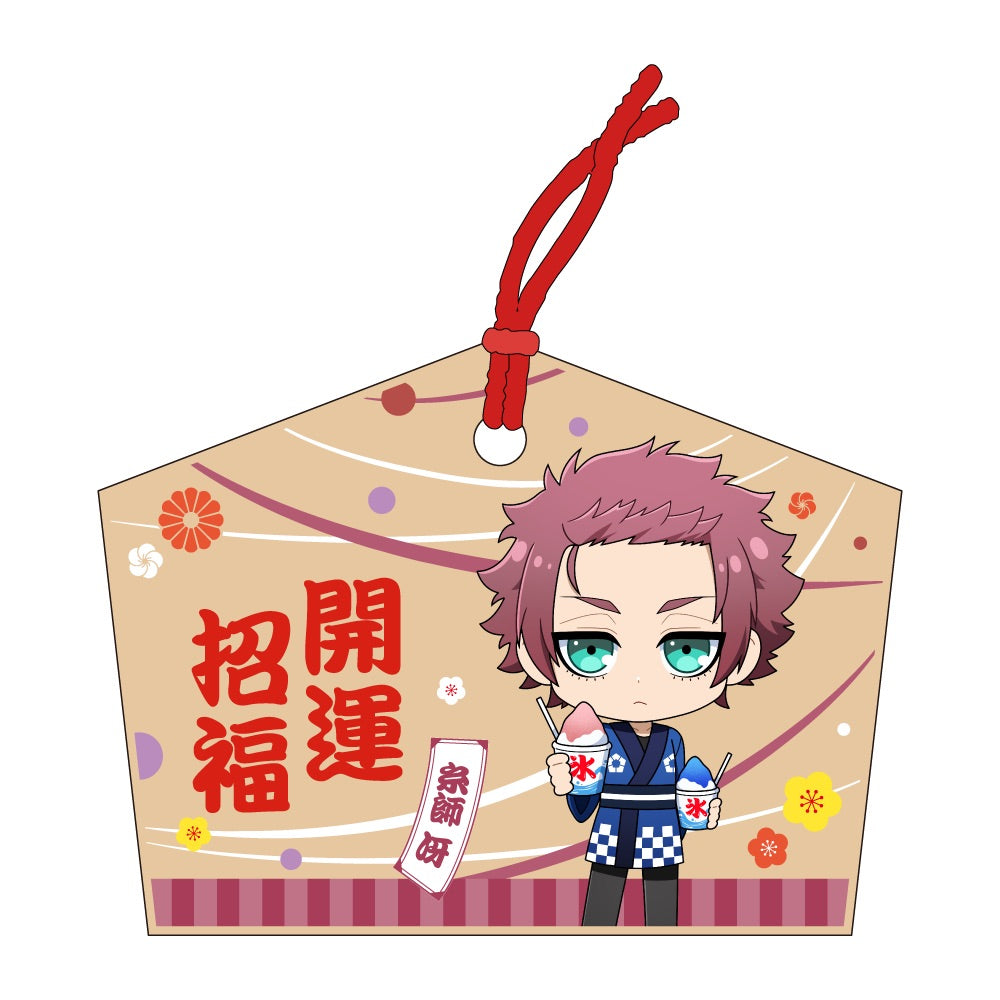 ブルーロック×神田明神_絵馬風ストラップ/糸師冴