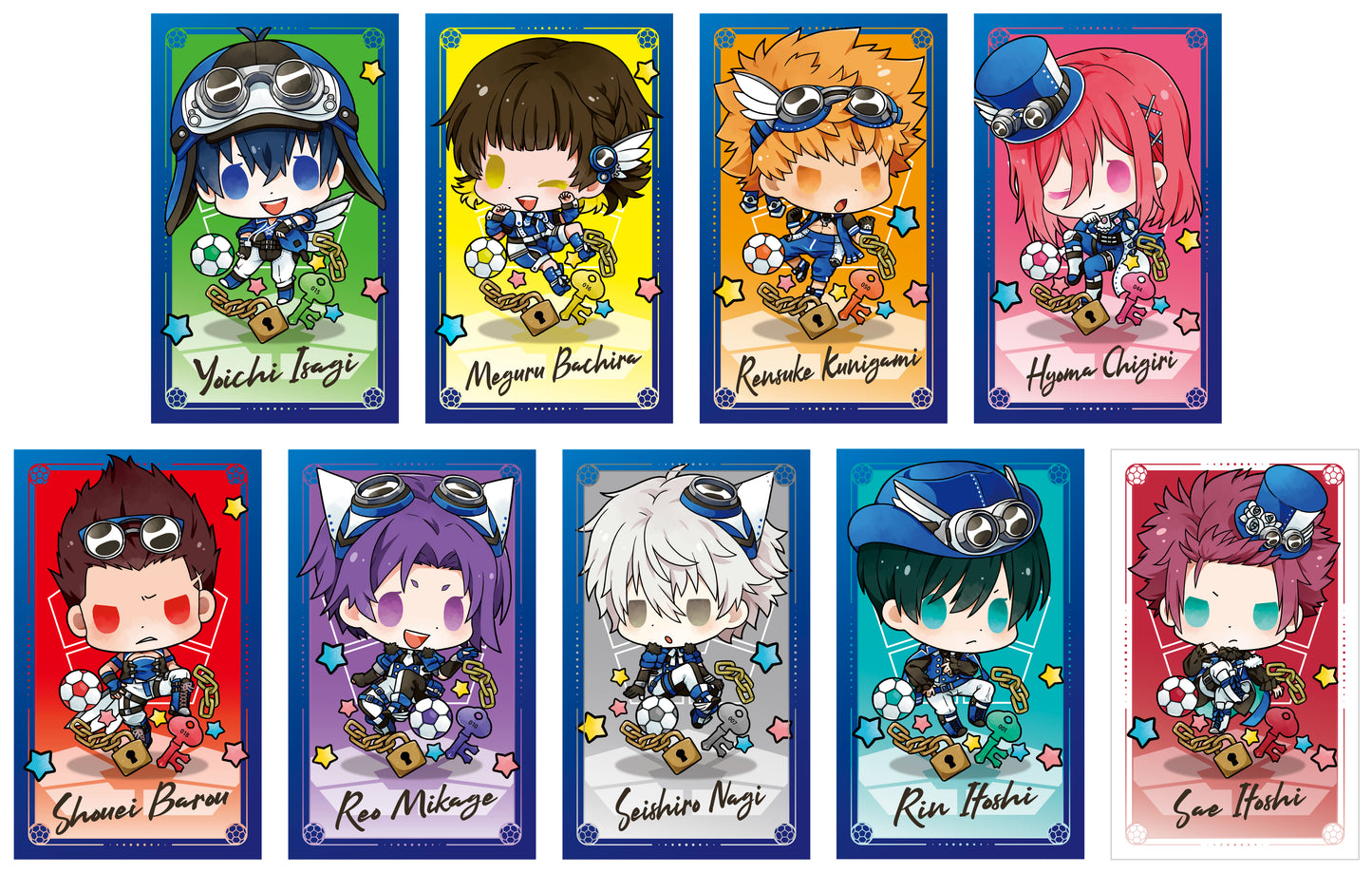 ブルーロック_シークレットカード ポケチル‐スチームパンクVer‐ 1BOX