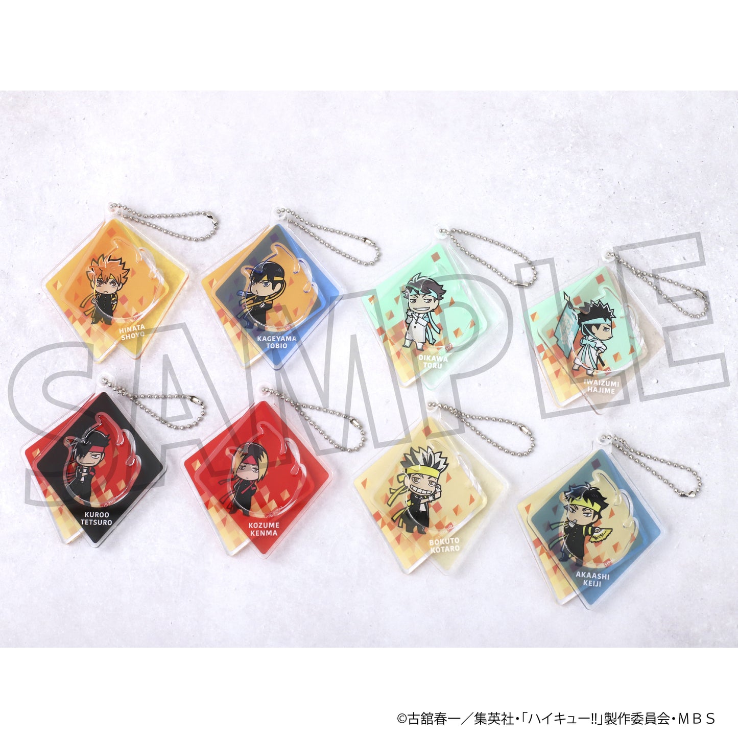 ハイキュー!! TO THE TOP_スライドアクリルキーホルダーコレクション／応援団【BOX】