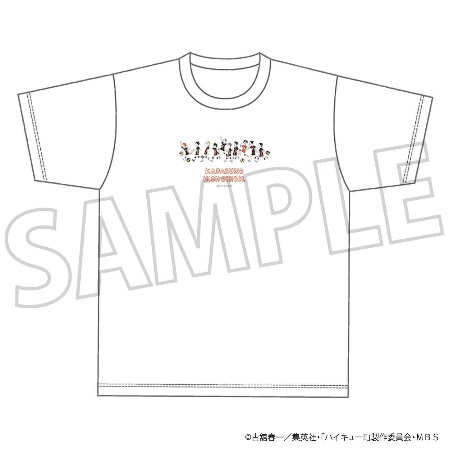 ハイキュー!! TO THE TOP_Tシャツ／稲荷崎高校 ゆるぱれっと