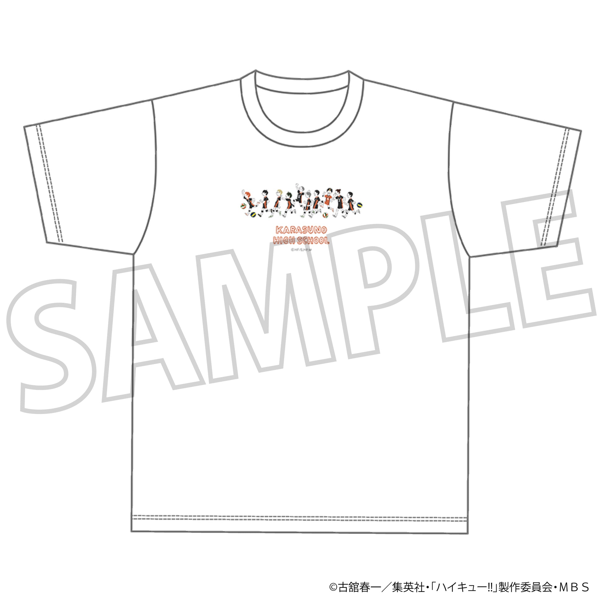 ハイキュー!! TO THE TOP_Tシャツ／稲荷崎高校 ゆるぱれっと