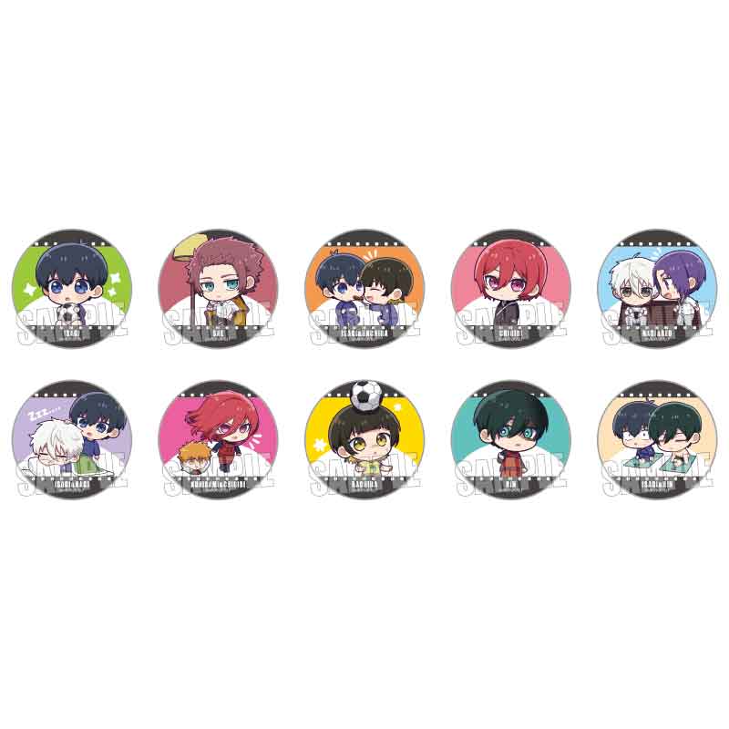 ブルーロック_トレーディング缶バッジ /ぷちめもっ！ 1BOX