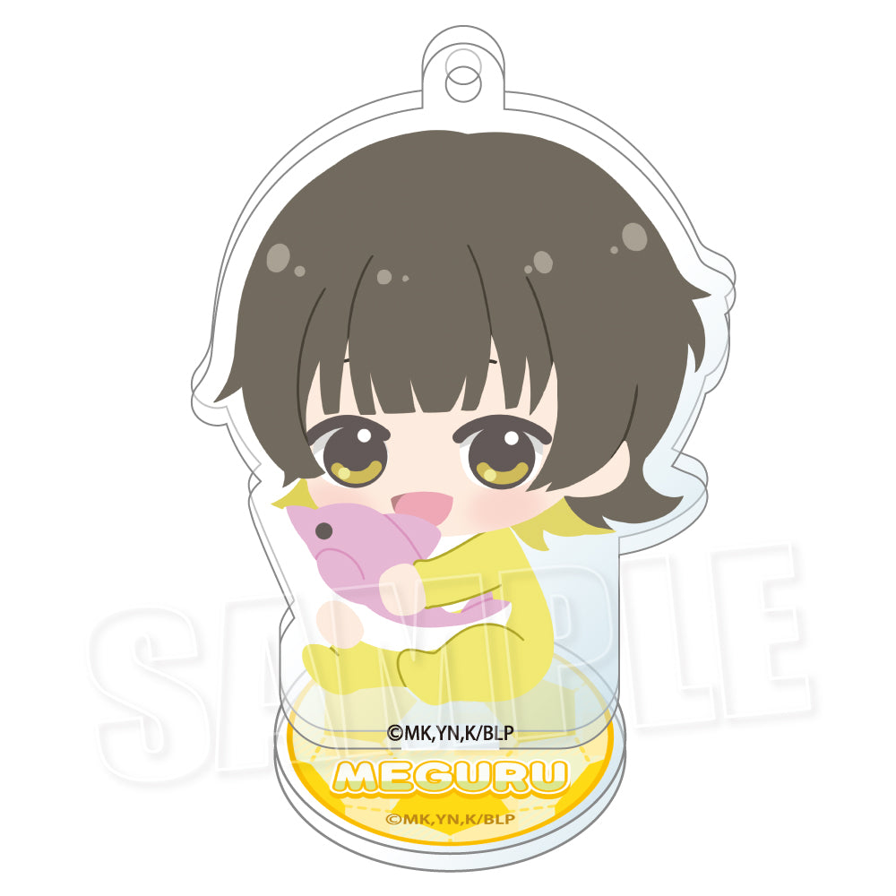 ブルーロック_ばぶたんず!トレーディングアクリルスタンドキーホルダー(8種コンプリートセット)