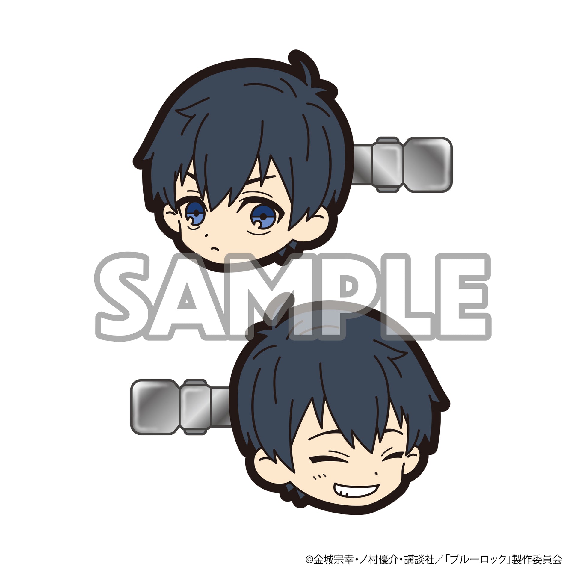 ブルーロック_ラバー前髪クリップ Vol.1　BOX