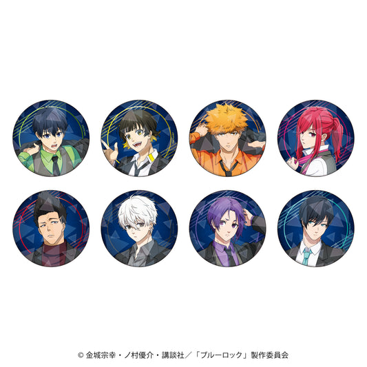 ブルーロック_ホログラム缶バッジ(65mm)02/スーツver. ボックス(全8種)(描き下ろしイラスト)