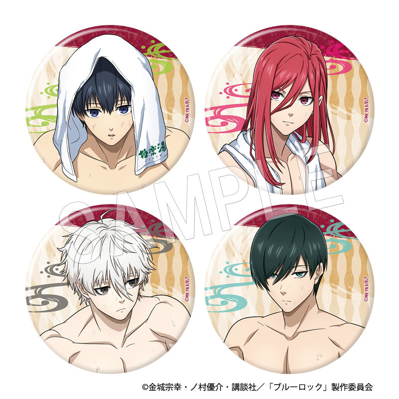 ブルーロック_トレーディング缶バッジ(ランダムホロ入り) 風呂の日ver.
