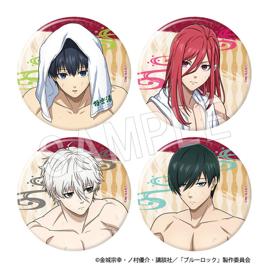 ブルーロック_トレーディング缶バッジ(ランダムホロ入り) 風呂の日ver.