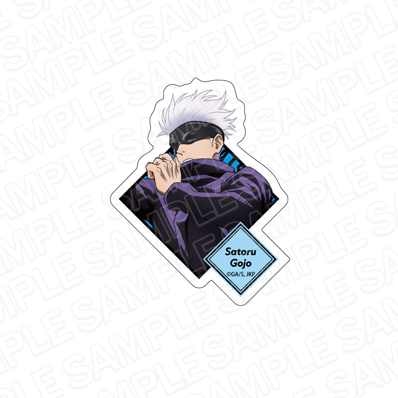 呪術廻戦_ダイカットステッカー 五条 悟 描き下ろし ver.