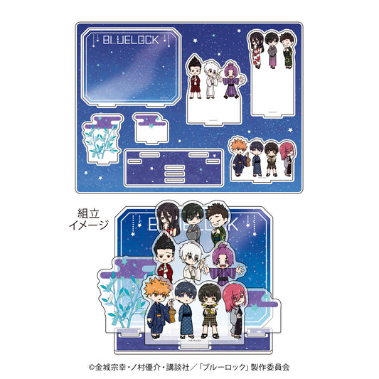 ブルーロック_アクリルジオラマ03/七夕ver. 整列デザイン(グラフアートイラスト)