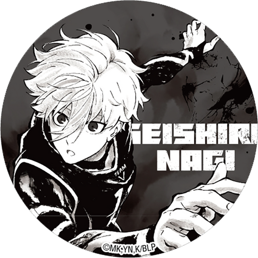 ブルーロック_ちょいデカ缶バッジ 水墨画 (凪誠士郎)