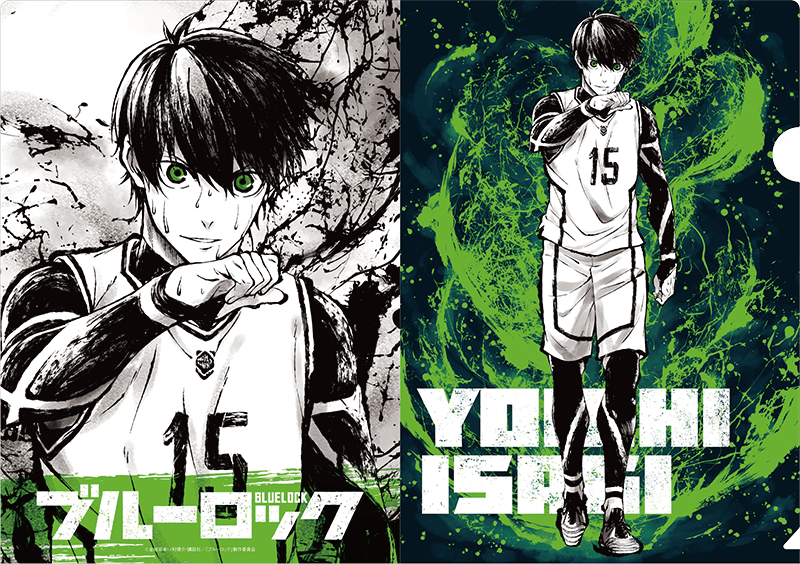 ブルーロック_クリアファイル 水墨画 (潔世一)