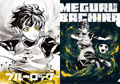 ブルーロック_クリアファイル 水墨画 (蜂楽廻)