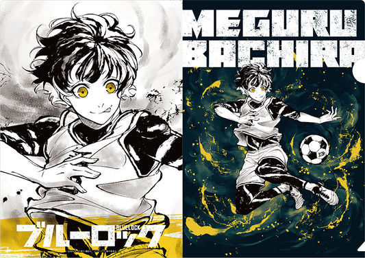 ブルーロック_クリアファイル 水墨画 (蜂楽廻)