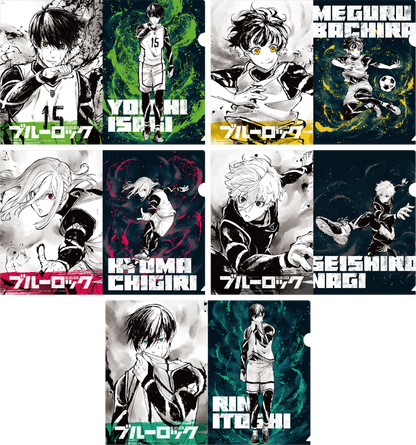 ブルーロック_クリアファイル 水墨画 (糸師凛)