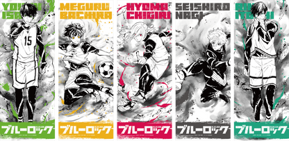 ブルーロック_手ぬぐい 水墨画 (糸師凛)