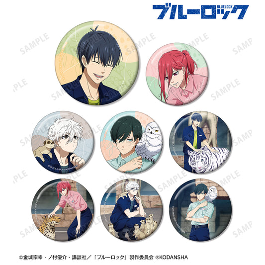 ブルーロック_ 東武動物公園コラボ 描き下ろしイラスト 飼育係ver. トレーディング缶バッジ(単位/BOX)