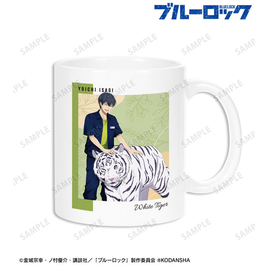 ブルーロック_ 東武動物公園コラボ 描き下ろしイラスト 潔 世一 飼育係ver. マグカップ