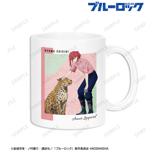 ブルーロック_ 東武動物公園コラボ 描き下ろしイラスト 千切 豹馬 飼育係ver. マグカップ