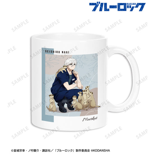 ブルーロック_ 東武動物公園コラボ 描き下ろしイラスト 凪 誠士郎 飼育係ver. マグカップ
