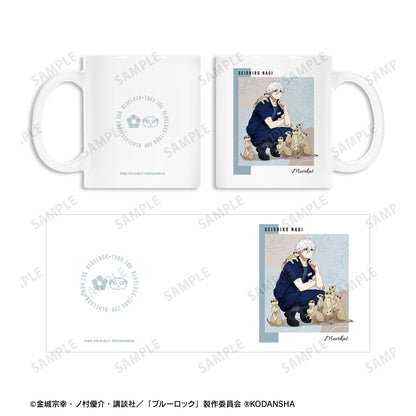 ブルーロック_ 東武動物公園コラボ 描き下ろしイラスト 凪 誠士郎 飼育係ver. マグカップ