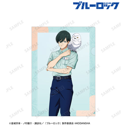 ブルーロック_ 東武動物公園コラボ 描き下ろしイラスト 糸師 凛 飼育係ver. クリアファイル