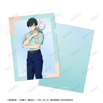 ブルーロック_ 東武動物公園コラボ 描き下ろしイラスト 糸師 凛 飼育係ver. クリアファイル