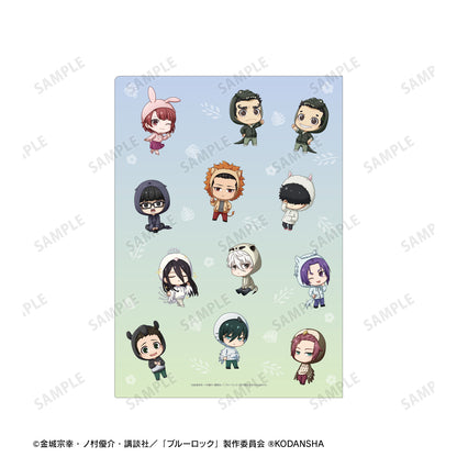 ブルーロック_ 東武動物公園コラボ 集合 ちびキャラ クリアファイル