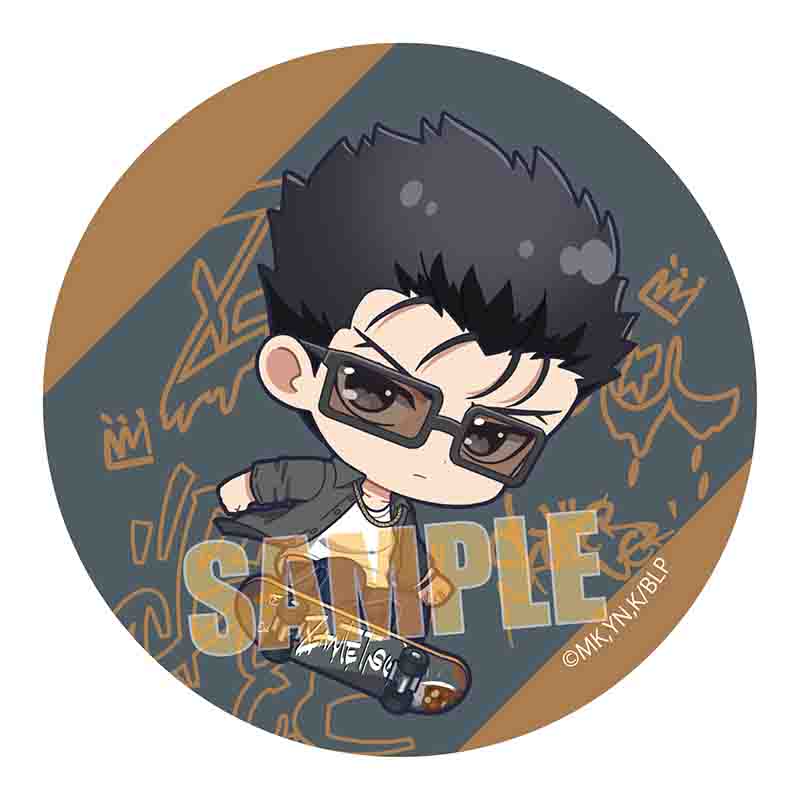 ブルーロック_缶バッジ Part2/剣城 斬鉄 スケーターver.