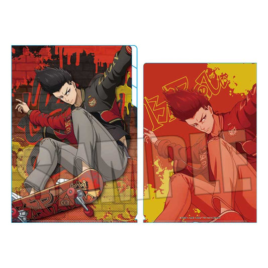 ブルーロック_クリアファイル3ポケット Part2/馬狼 照英 スケーターver.