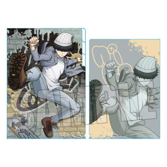 ブルーロック_クリアファイル3ポケット Part2/二子 一揮 スケーターver.