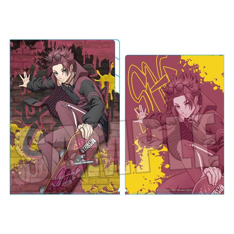 ブルーロック_クリアファイル3ポケット Part2/糸師 冴 スケーターver.