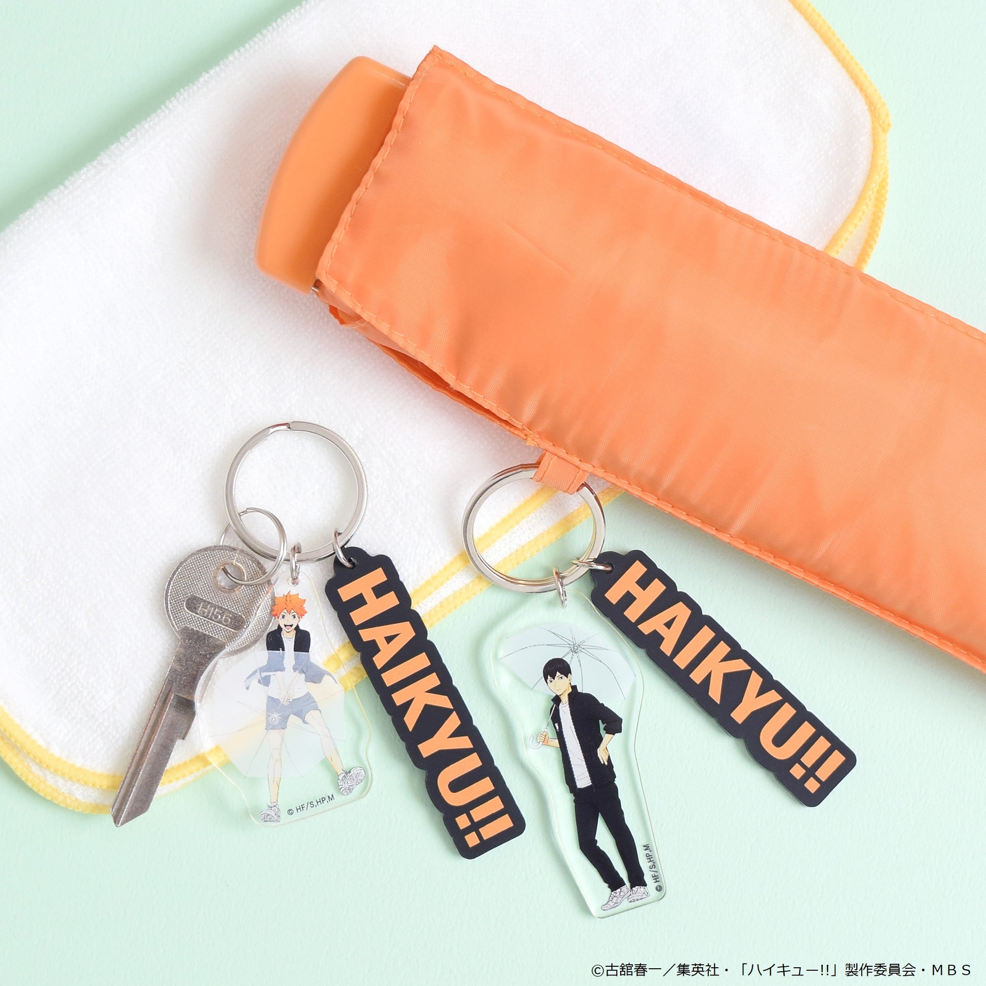 ハイキュー!!_2連アクリルキーホルダーrain 宮治