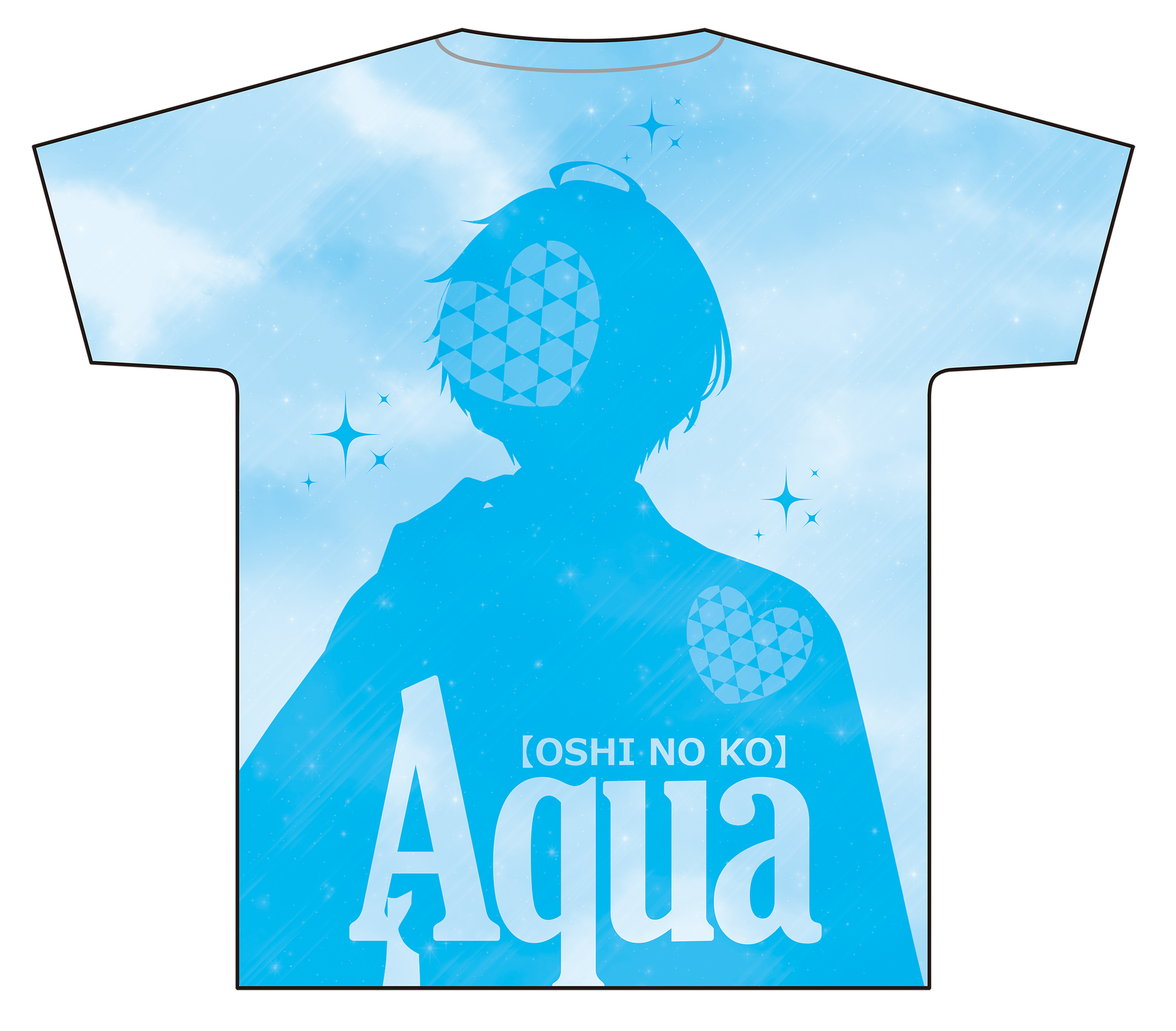 推しの子_フルグラフィックTシャツ／アクア