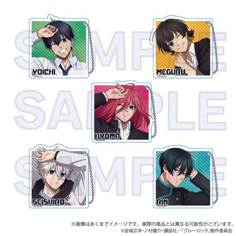 ブルーロック_トレーディングアクリルキーホルダー 寝転びver. 1BOX