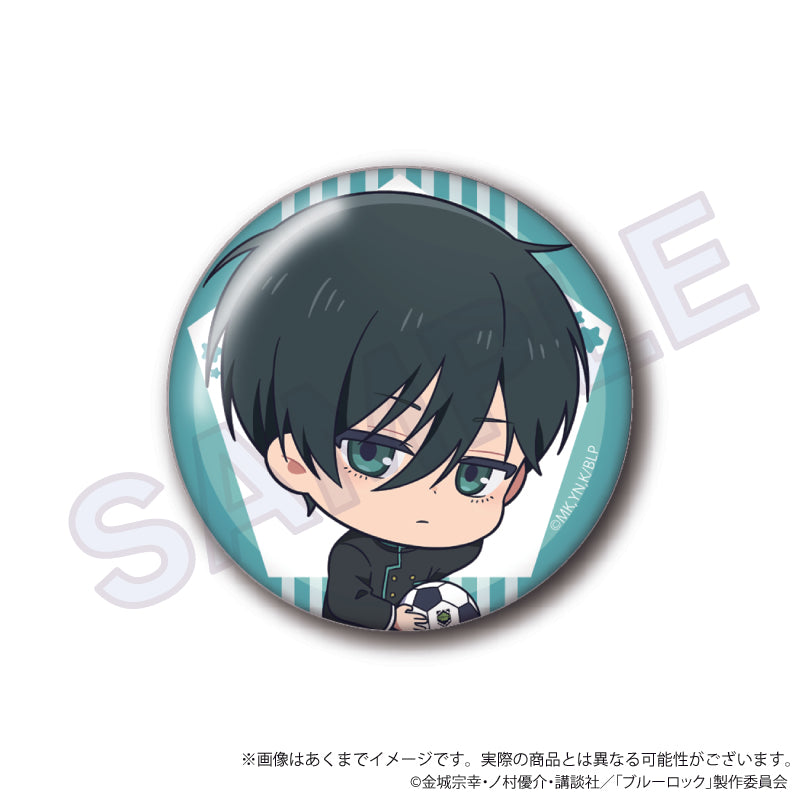 ブルーロック_ちょびでか缶バッジ 寝転びミニキャラver. 糸師凛