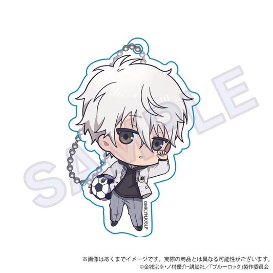 ブルーロック_アクリルキーホルダー 寝転びミニキャラver. 凪誠士郎