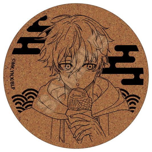 ブルーロック_レトロモダン コルクコースター 凪 誠士郎