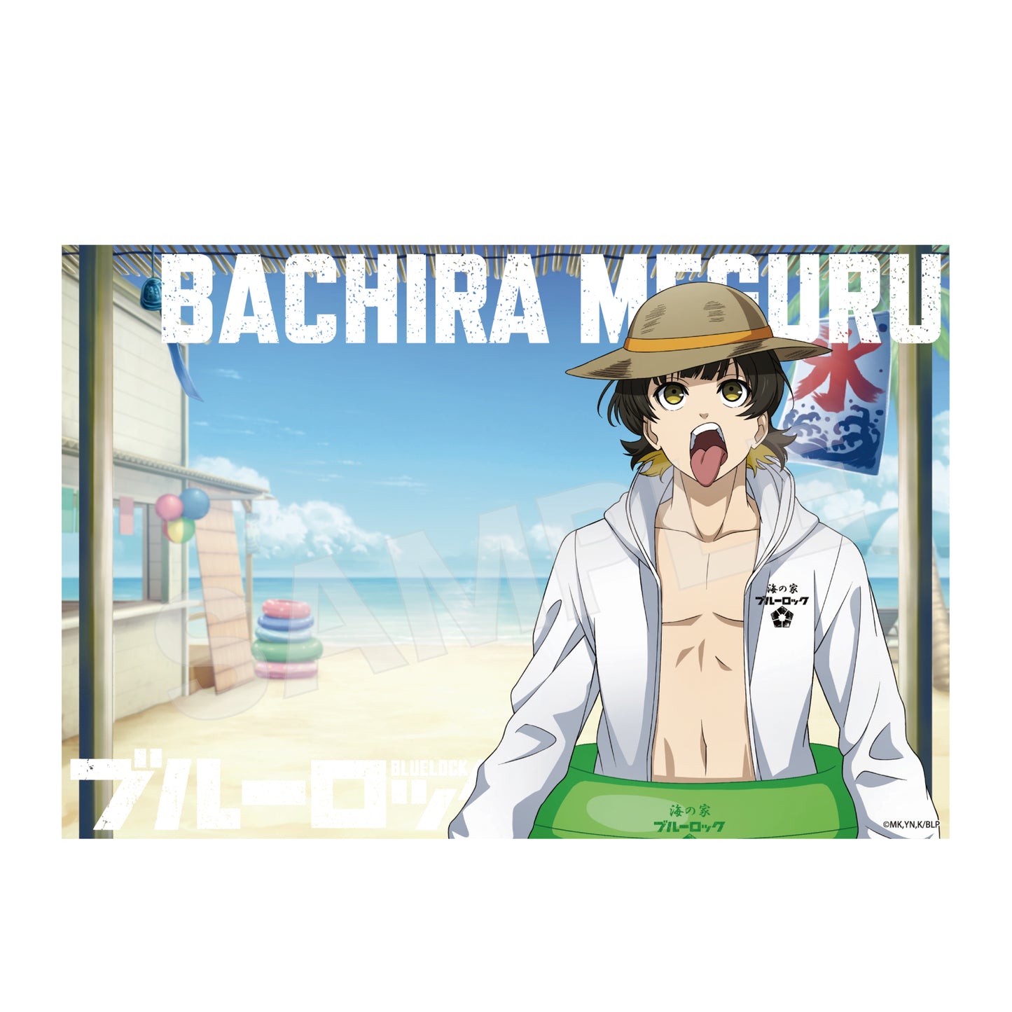 ブルーロック_海の家 クリスタルアートボード /02 蜂楽 廻